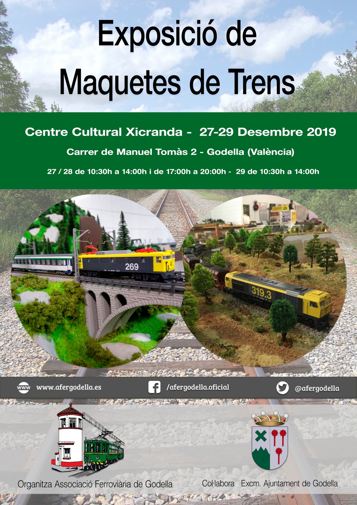 Exhibición de Modelismo Ferrovario - Diciembre de 2019
